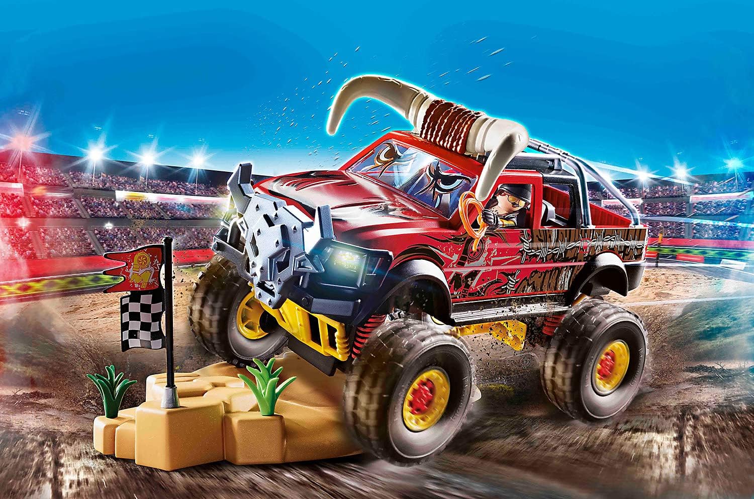 Playmobil Stunt Show Bull Monster Truck - Action-Packed Fun