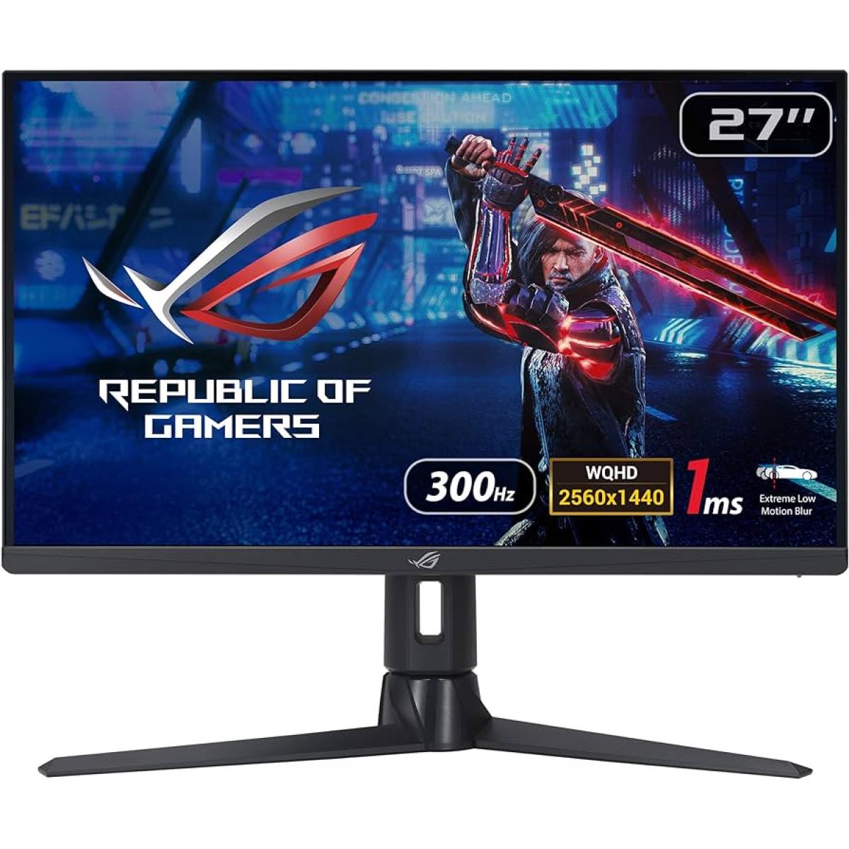 ASUS ROG STRIX XG27AQMR 27" Gaming Monitor | 2K QHD 300Hz Fast IPS | G-Sync Compatible