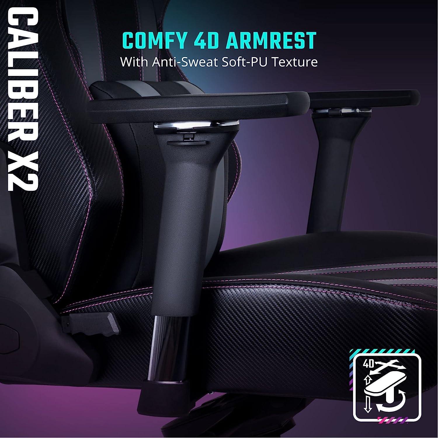 Cooler Master Caliber X2 Premium Gaming Chair (Gray)