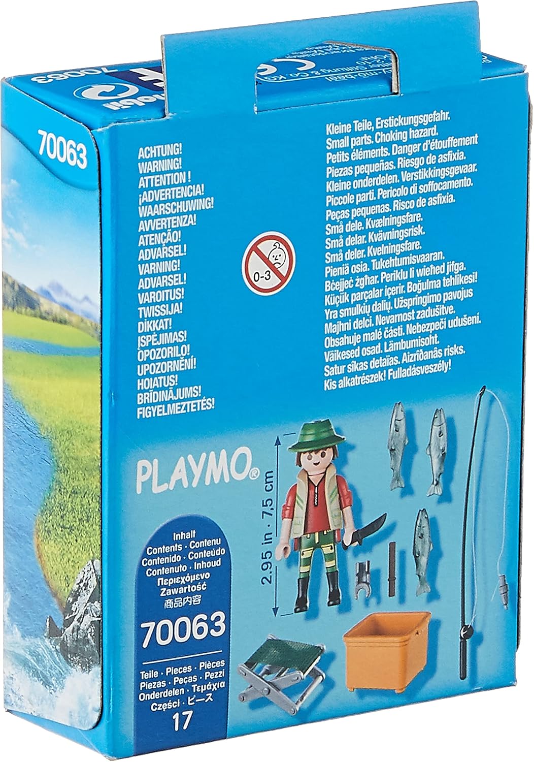 Playmobil Fisherman with Gear - Fun Play for Kids 4+