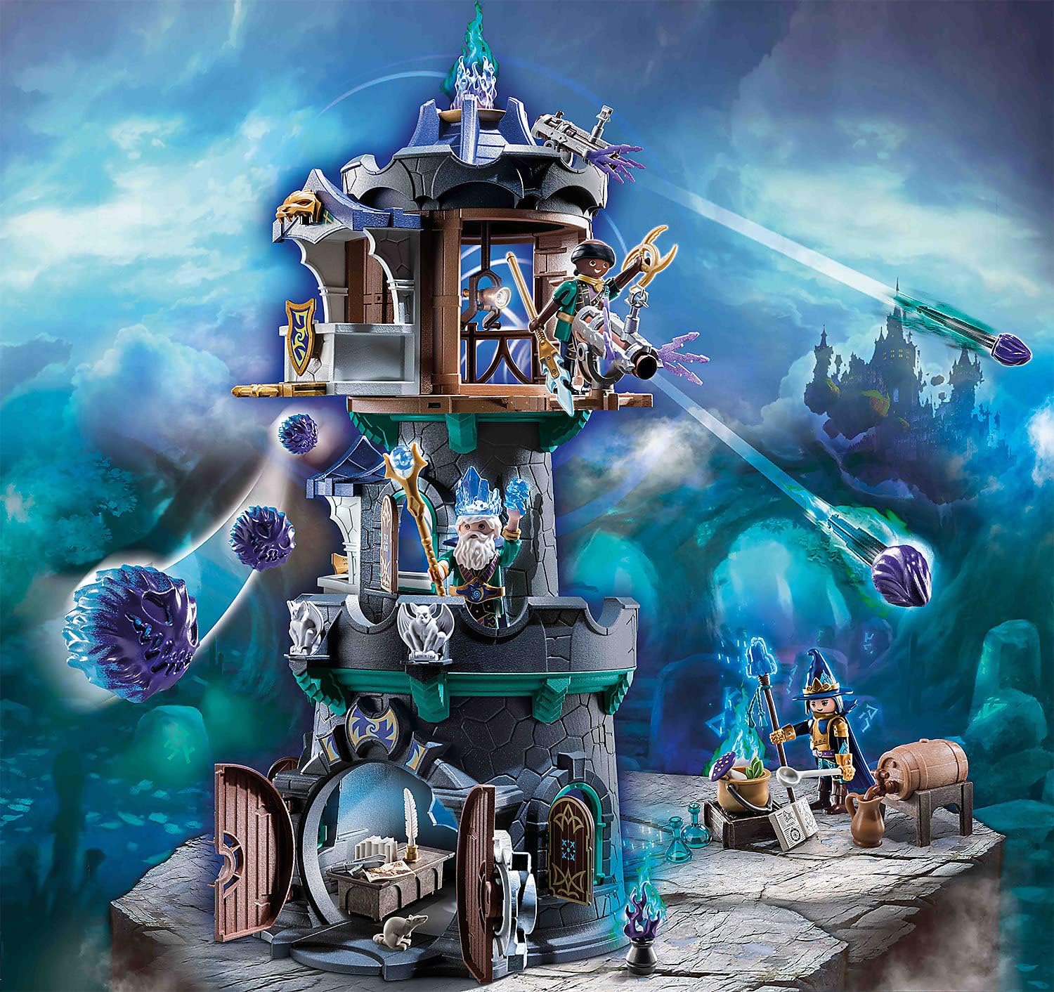 Playmobil Violet Vale - Magic Tower for Fantasy Lovers