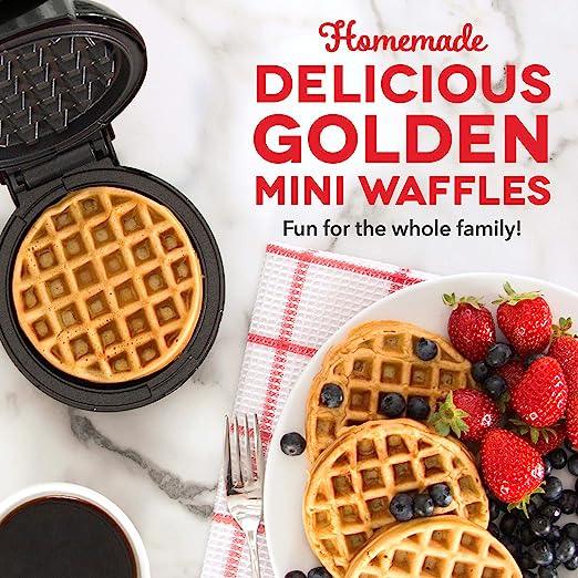 Dash MINI WAFFLE MAKER- BLACK