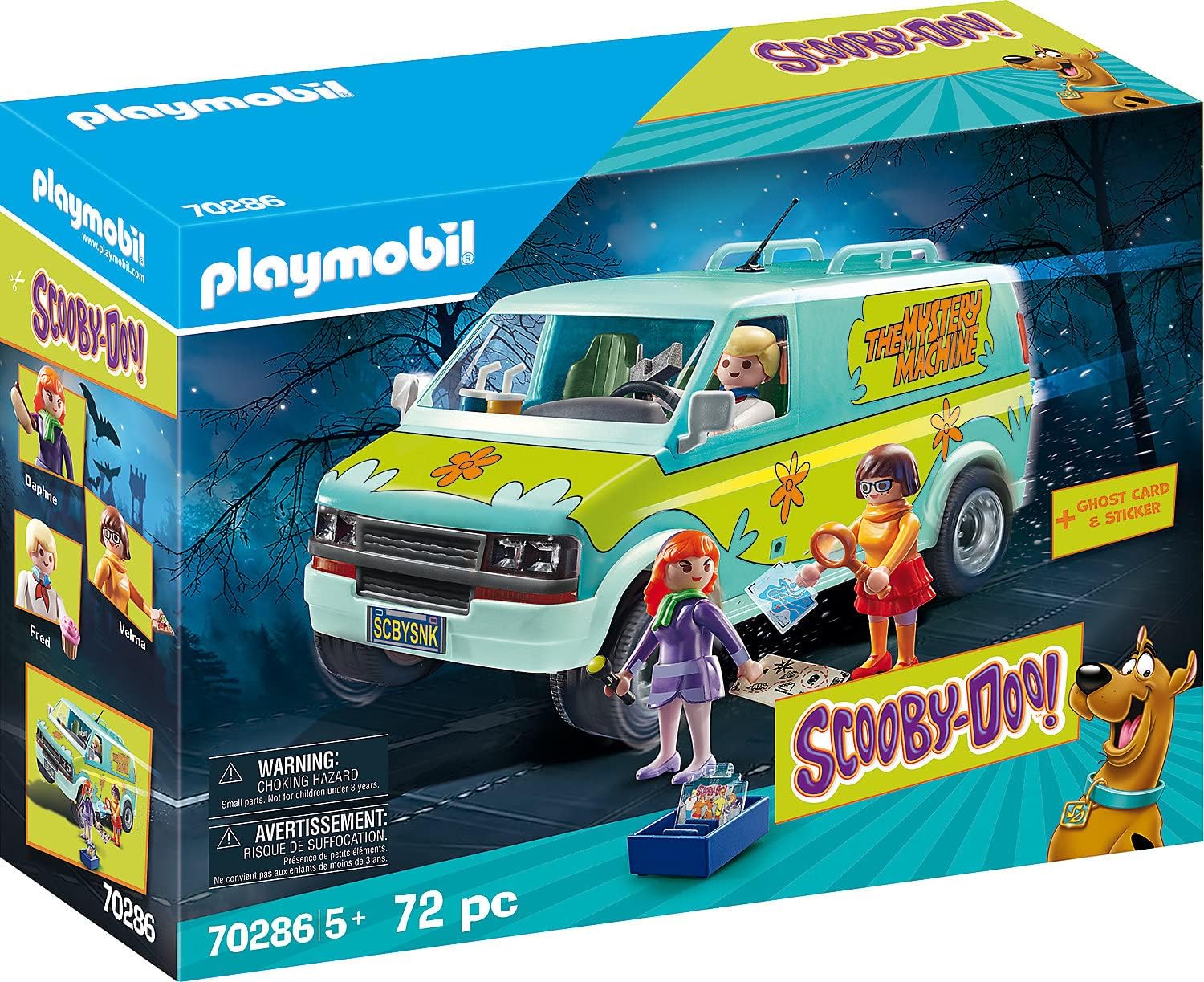 PLAYMOBIL Scooby-DOO Mystery Machine - Fun Playset for Kids