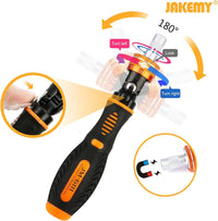 JAKEMY 69 in 1 Household Screwdriver Home Repair Tool Kit