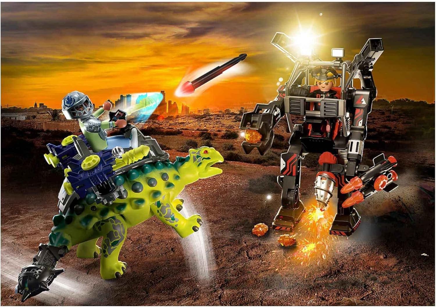 Playmobil Dino Rise Saichania Robot Invasion Adventure