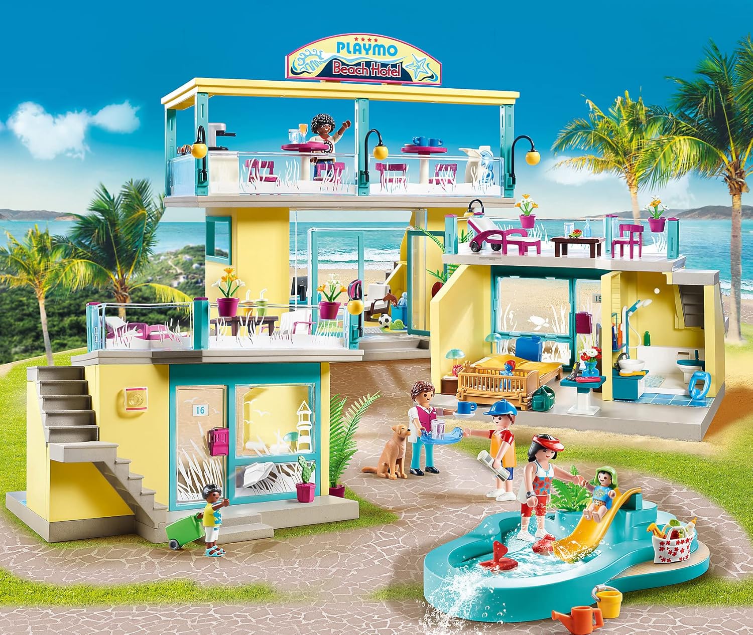 Playmobil PLAYMO Strandhotel – Fun Beach Hotel Adventure