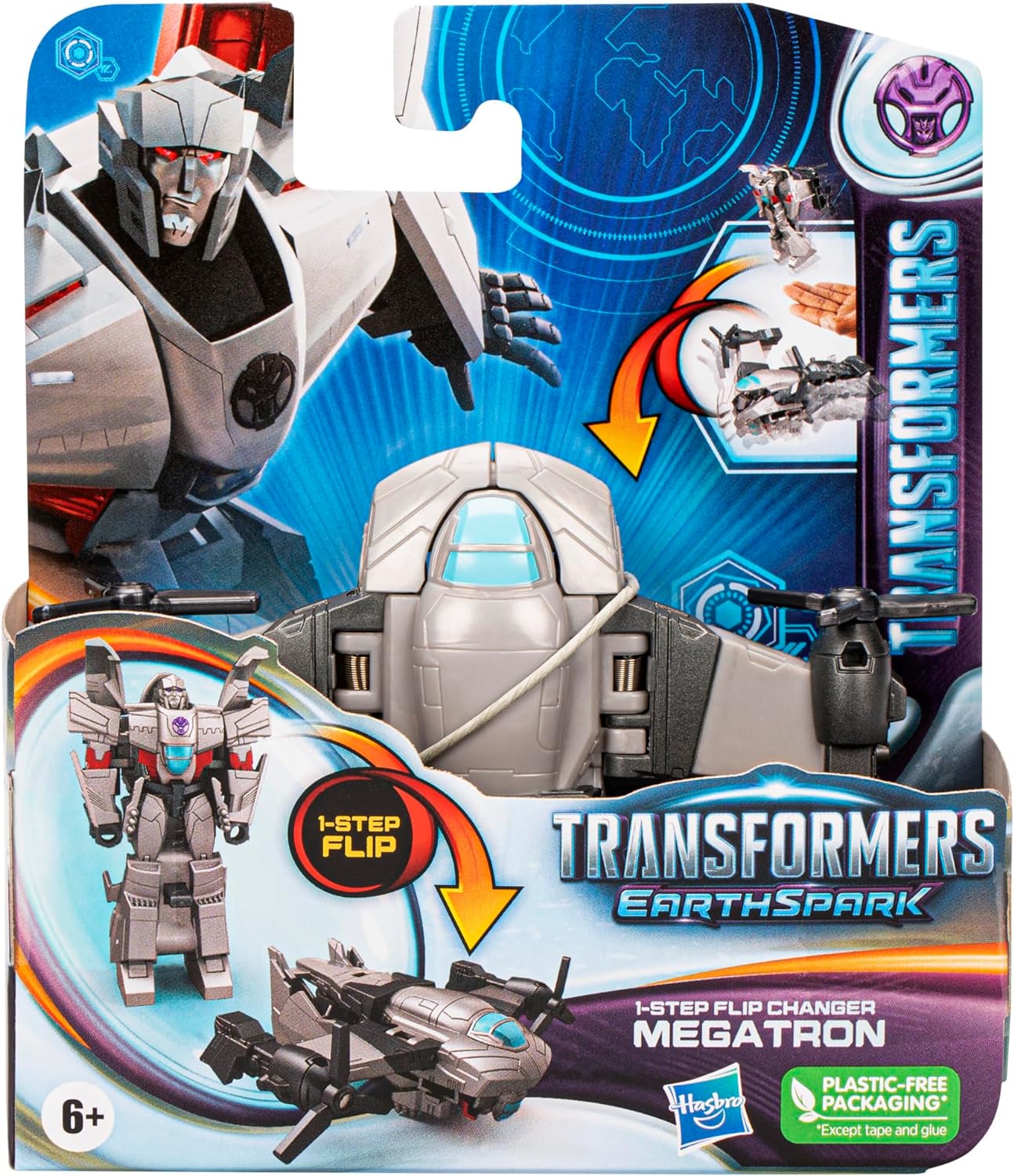 Hasbro Tra Earthspark Megatron 1 Step Flip Ast