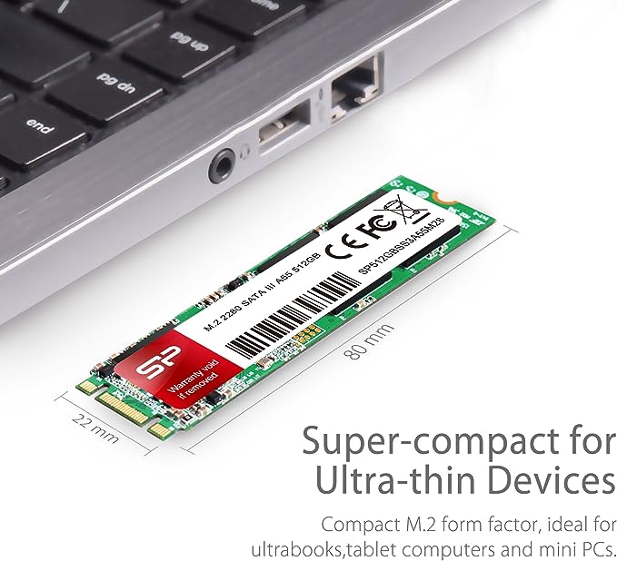 قرص صلب Silicon-Power M.2 سعة 512 جيجابايت A55