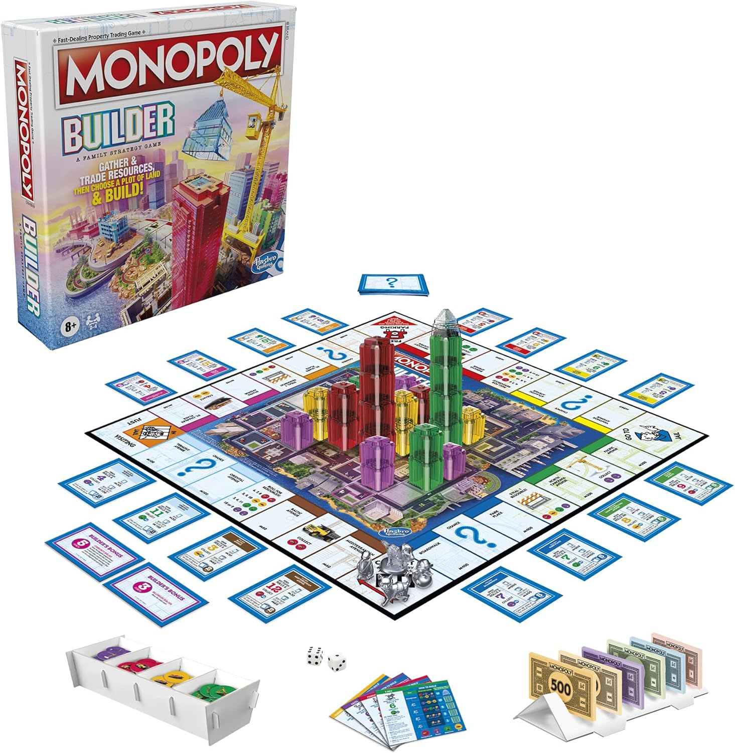 Hasbro Monopoly Builder Board Game