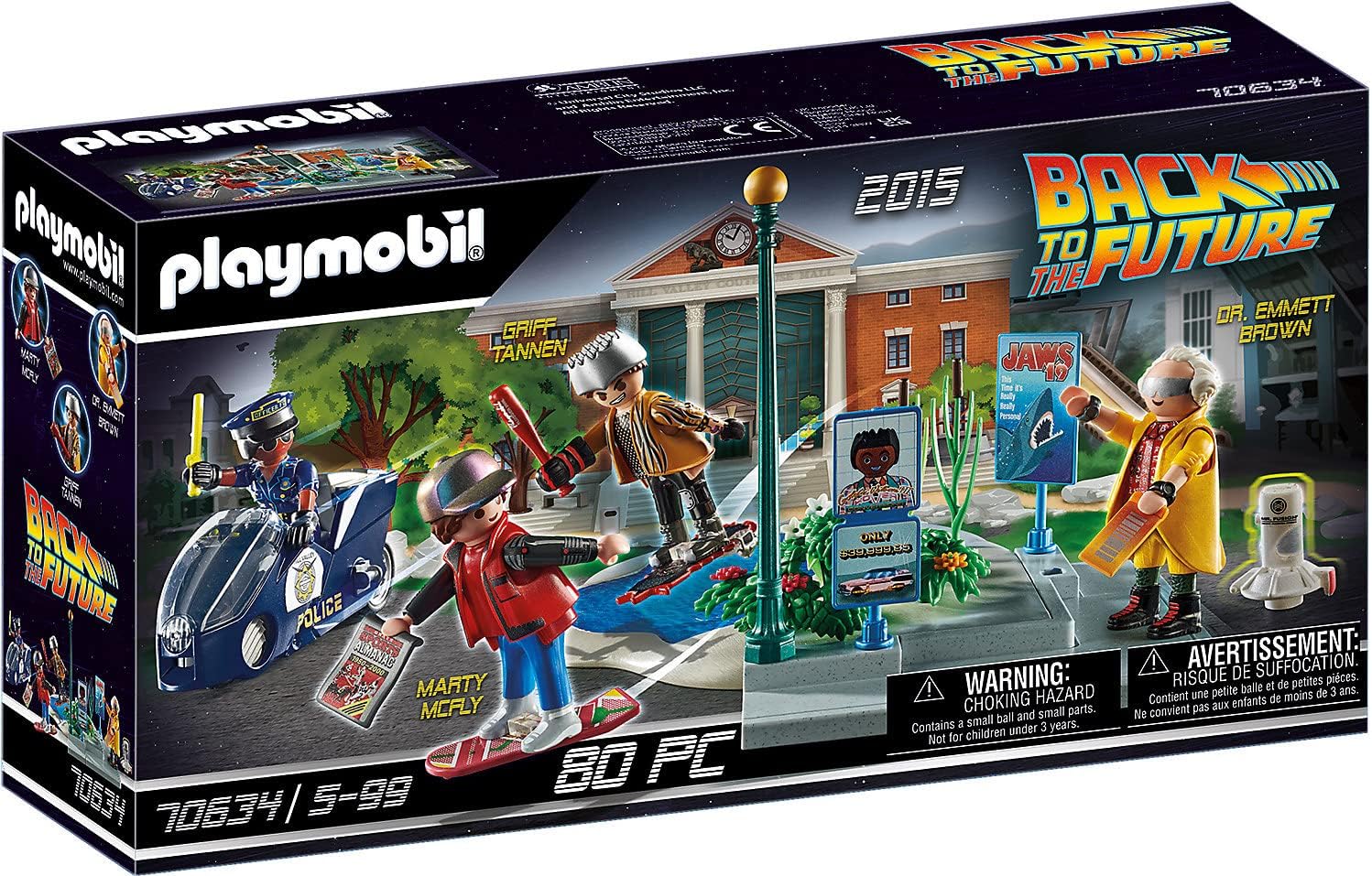 Playmobil Back to the Future - Hoverboard Chase Adventure