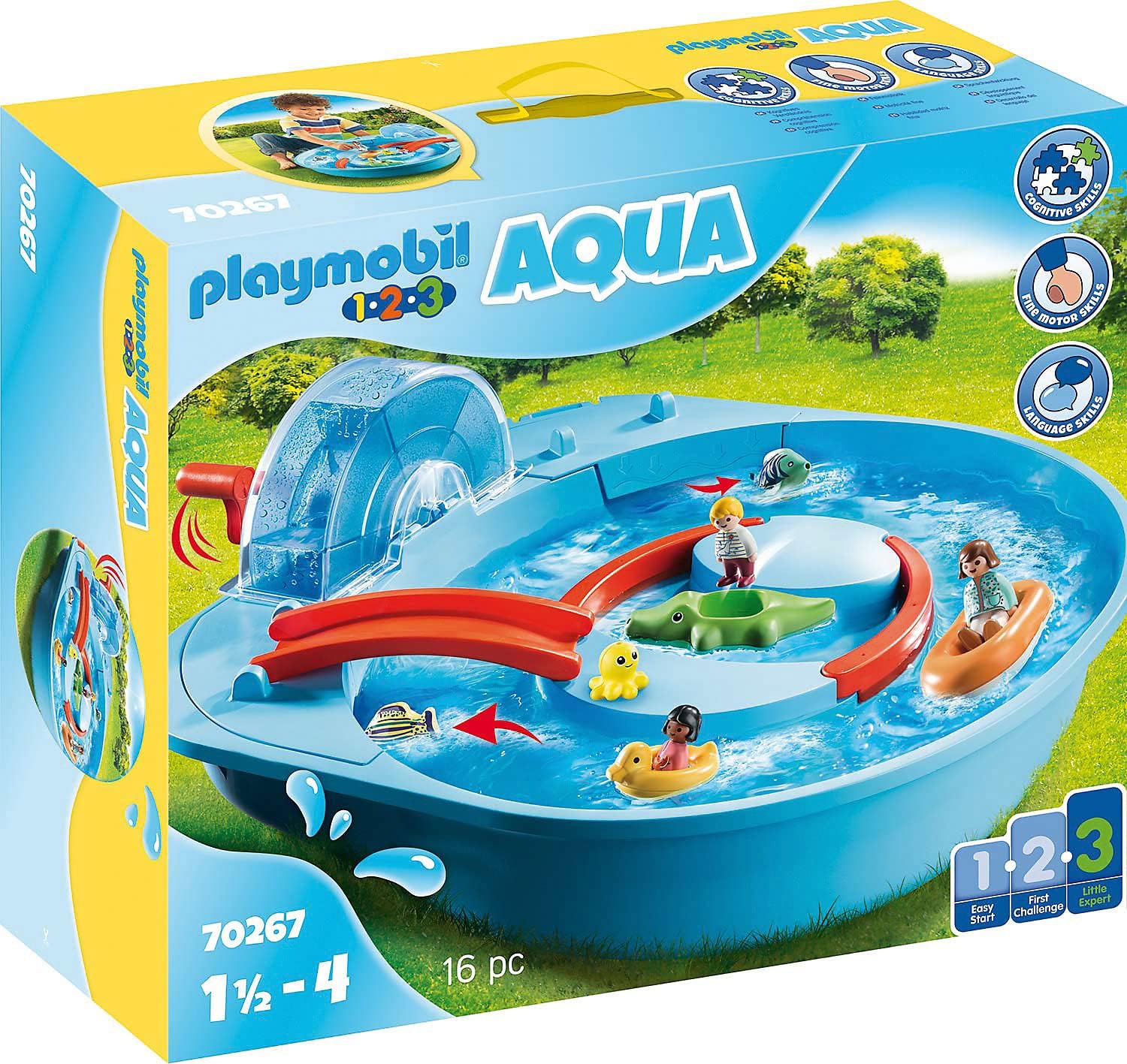 Playmobil Aqua Splish Splash - Fun Water Park for Toddlers