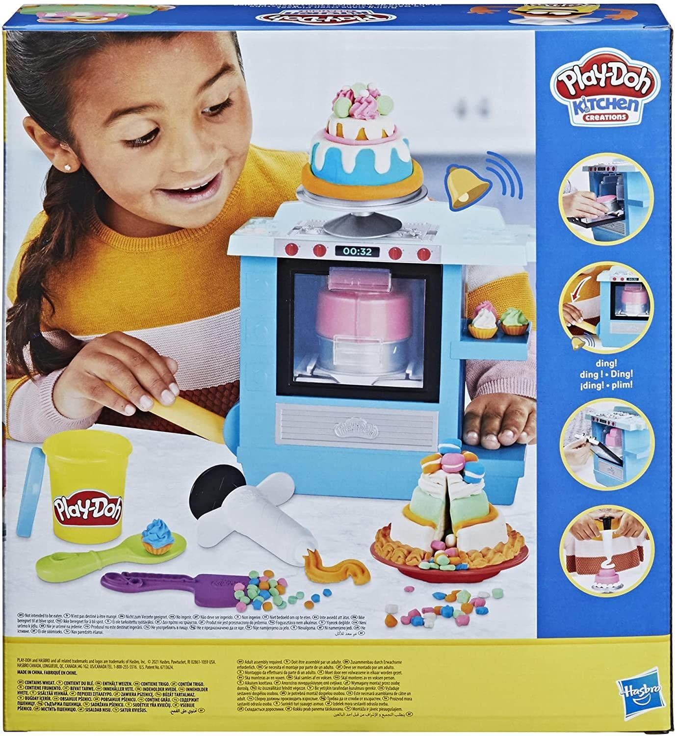 Hasbro Play-doh Kitchen Creations Rising Cake Oven Playset