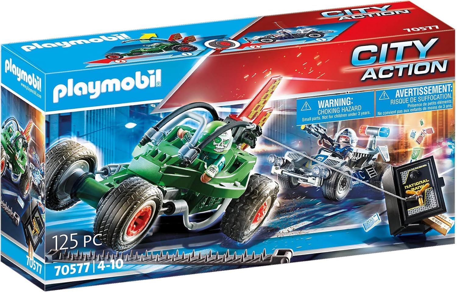 Playmobil Police Go-Kart Escape Adventure