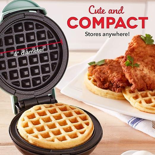 Dash MINI WAFFLE MAKER - AQUA