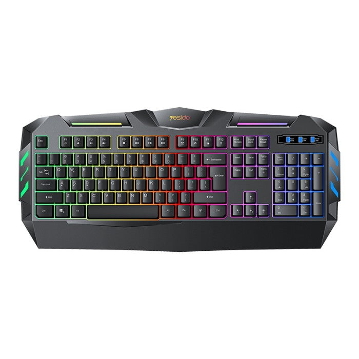 Yesido KB21 Wired Gaming Keyboard - RGB Backlight, 104 Keys, 1.5M Cable