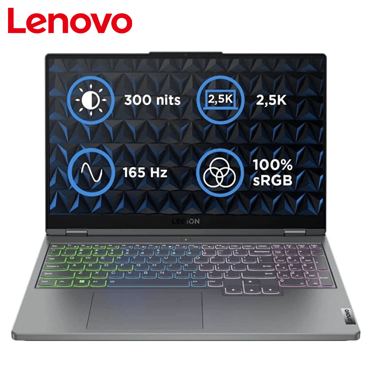 LENOVO LEGION 5 I7-12700H 16GB 512SSD NVME RTX 3050TI 15.6" WQHD DOS