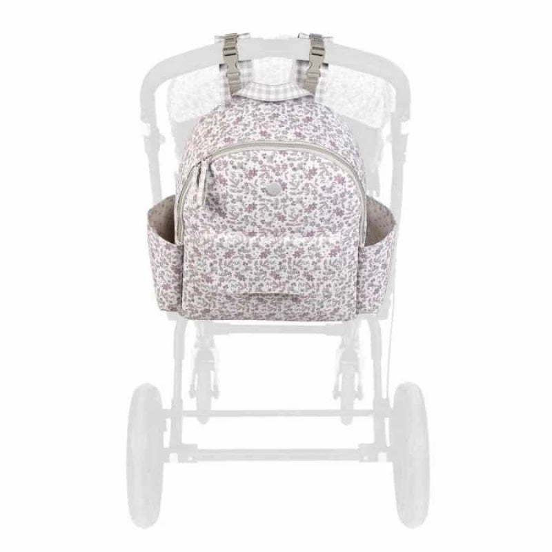 حقيبة ظهر Delia Pink من باسيتو – أنيقة ومريحة للأمهات