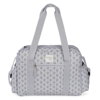 Pasito a Pasito Indian Ash Diaper Bag – Light Gray