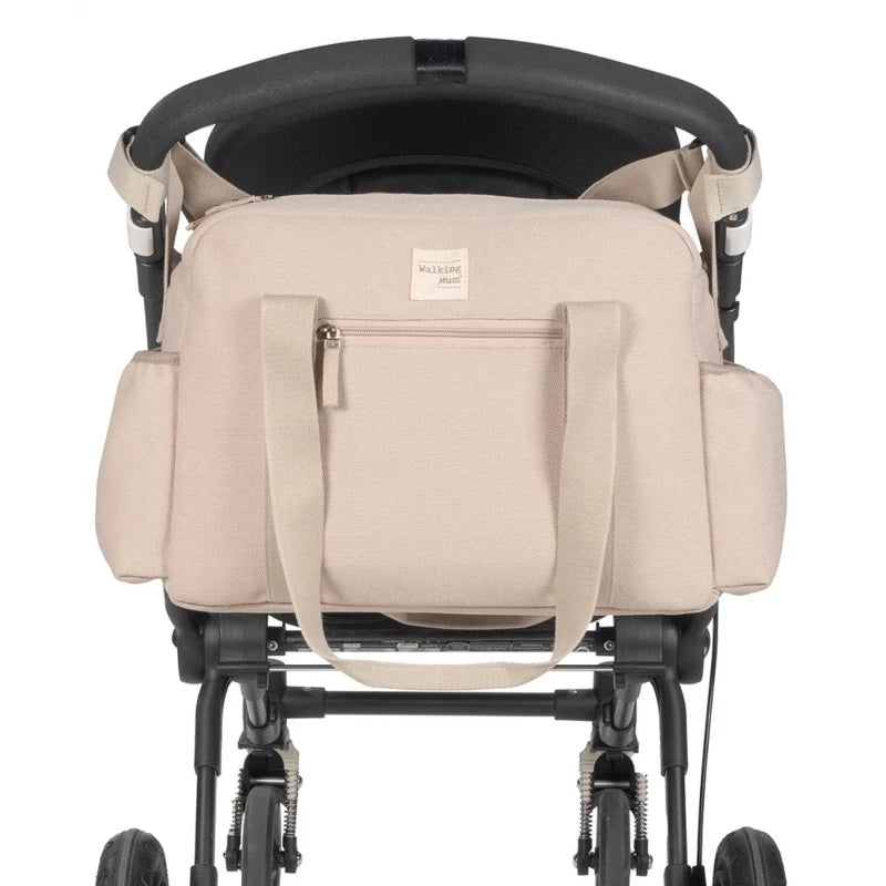 حقيبة تغيير إيكو مام – مشمشي، خفيفة وصديقة للبيئة