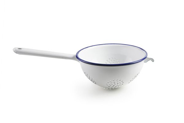 Ibili Blanca Colander 18cm – White & Blue