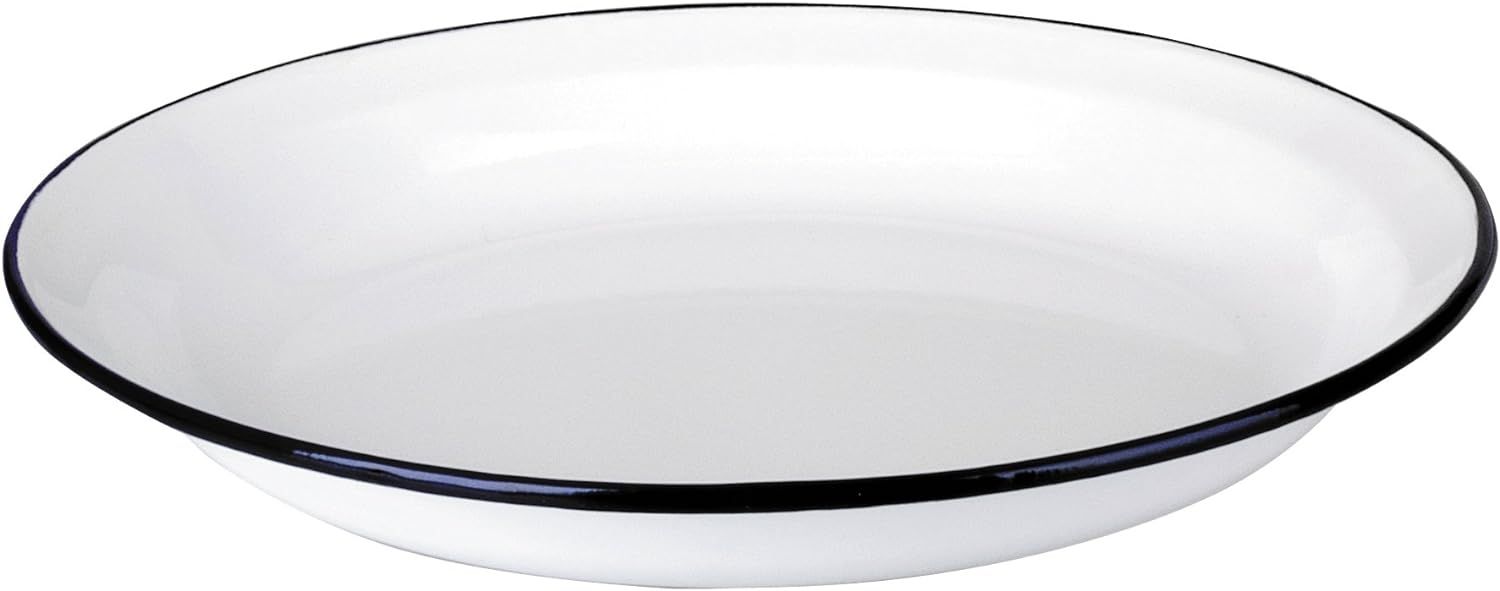 Ibili Blanca Plate – White & Blue