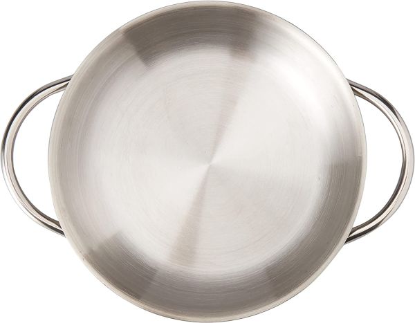 Ibili Prisma 18cm Double Handle Steel Pan – Non-Stick