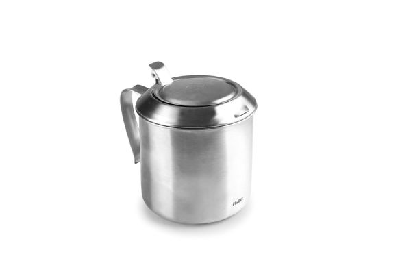 Ibili Luxe 0.75L Oil Strainer Pot – Stainless Steel