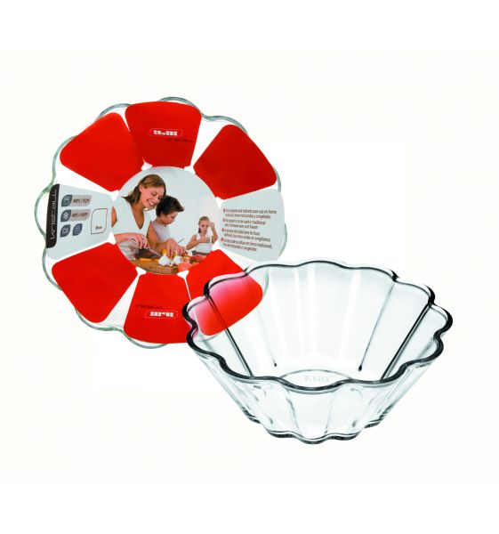 Ibili Kristall 20cm Glass Baking Dish – Heat-Resistant