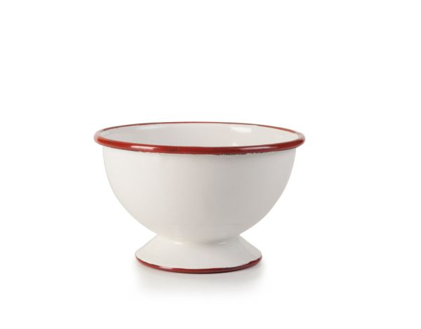 Ibili Bordeaux Bowl 12cm – White & Red