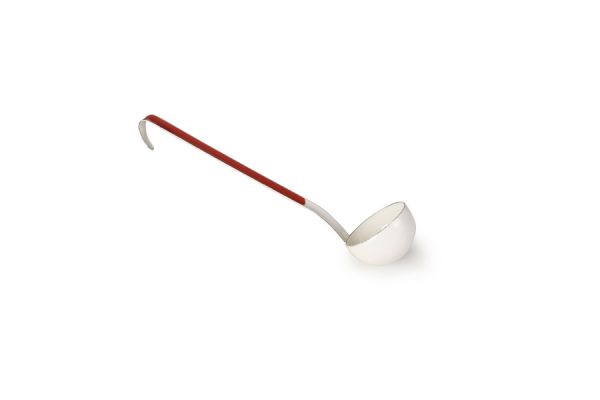 Ibili Bordeaux Ladle 6cm – White & Red