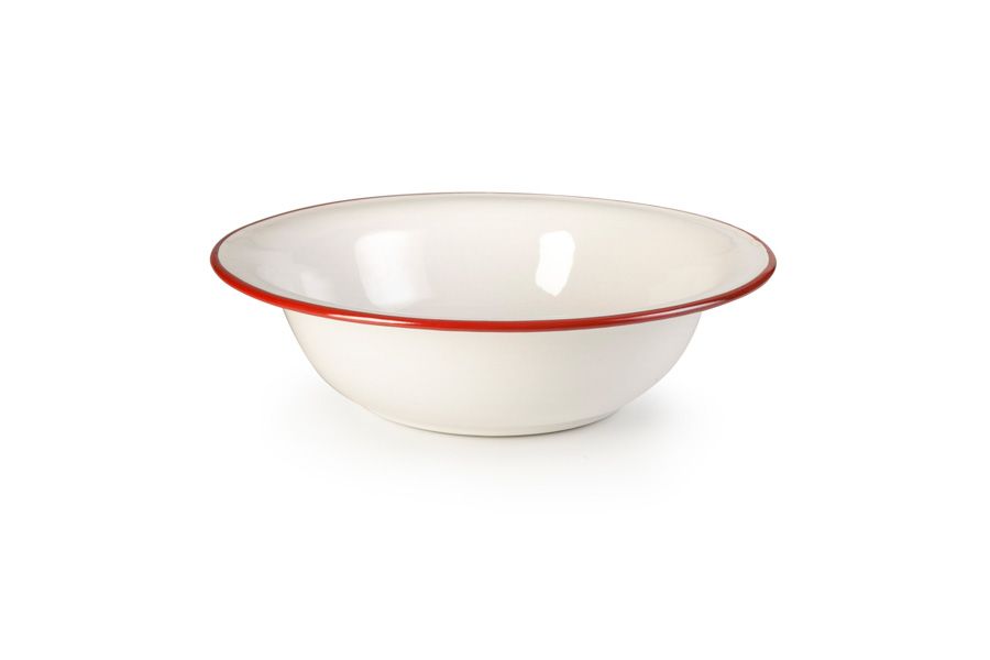Ibili Bordeaux Bowl 32cm – White & Red