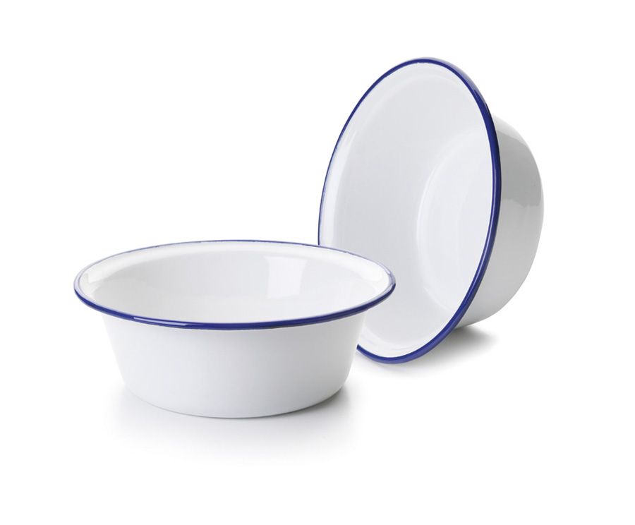 Ibili Blanca Bowl – White & Blue