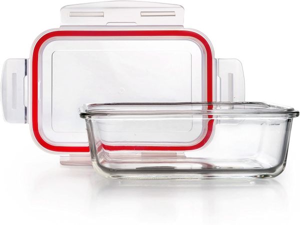 Ibili Lunch-Away 850ml Lunch Box – Red, Keep Food Fresh