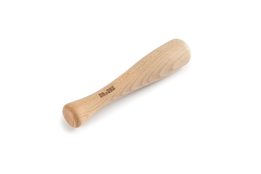 Ibili 19 cm Wooden Pestle — Durable & Practical