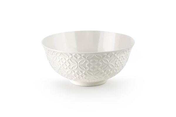 Ibili Jardin 16cm Ceramic Bowl - White | Elegant Tableware