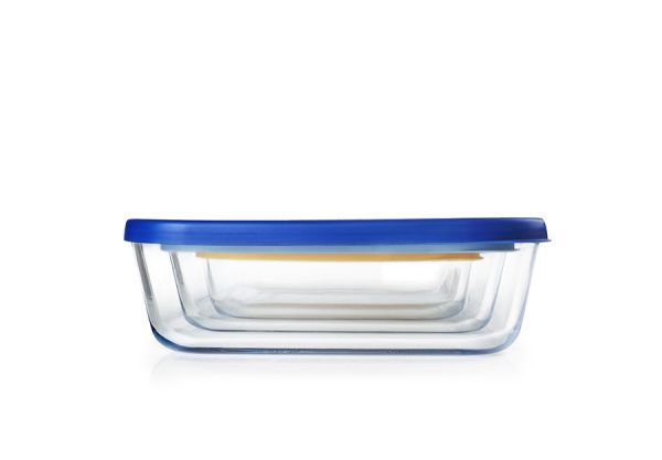 Ibili 3-Piece Glass Food Storage Set
