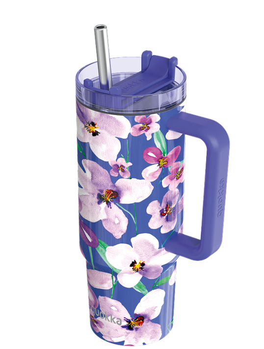 Quokka Stream Mug 950ml Flower Dusk