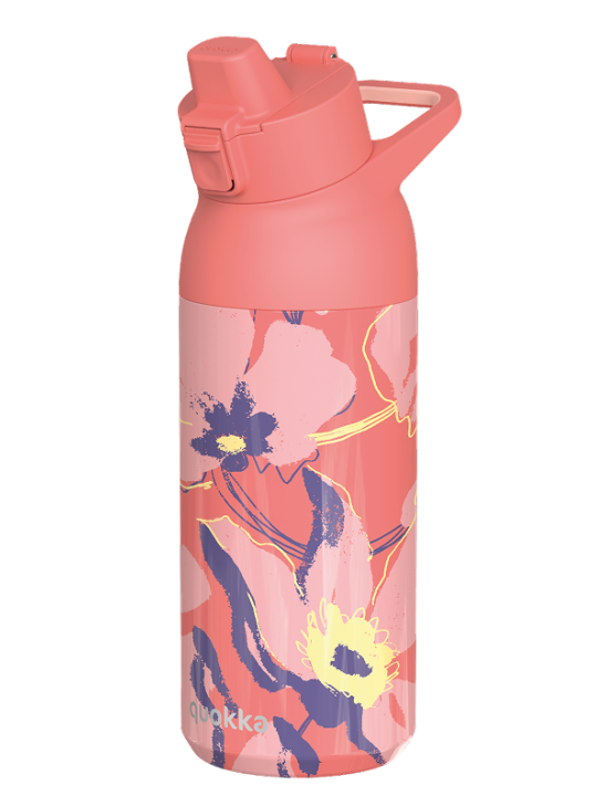 Quokka Sipper Bottle Tide 700ml Coral Sketch
