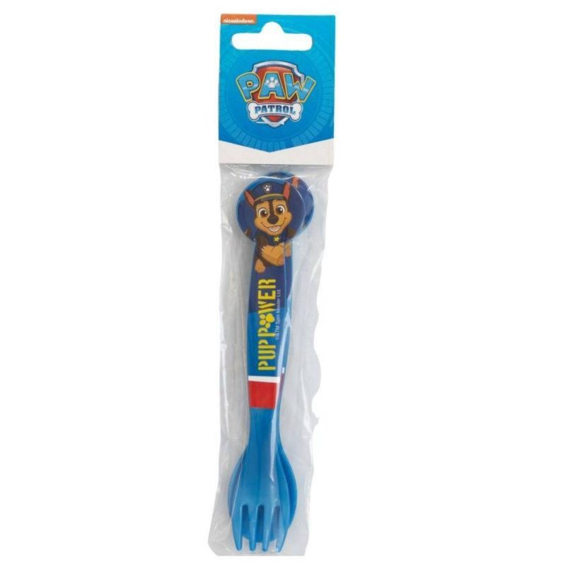 Stor 2 Pcs PP Cutlery Set Paw Patrol Pup Power for Kids