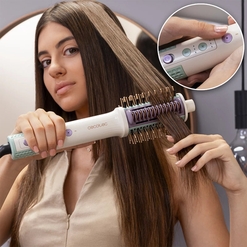 Cecotec CeramicCare Allin1 – فرشاة هواء 4 في 1 احترافية 1500W