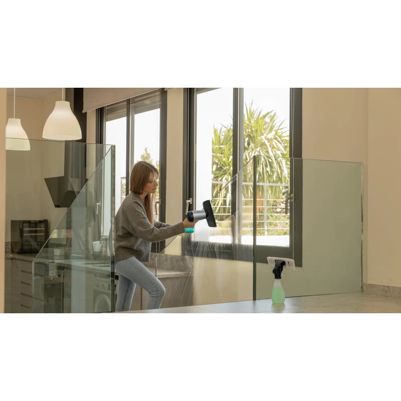 Cecotec Conga Rockstar 3700 Glass Cordless 3-in-1 Window Vacuum — Spray, Wipe & Vacuum