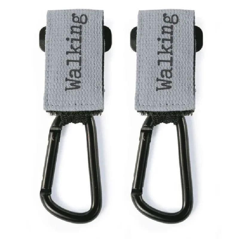 طقم خطافات لعربة الأطفال من باسيتو – عملي بنقشة مامي الإيكو