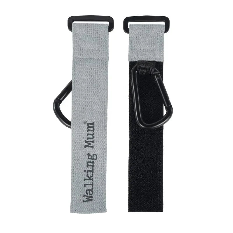 طقم خطافات لعربة الأطفال من باسيتو – عملي بنقشة مامي الإيكو