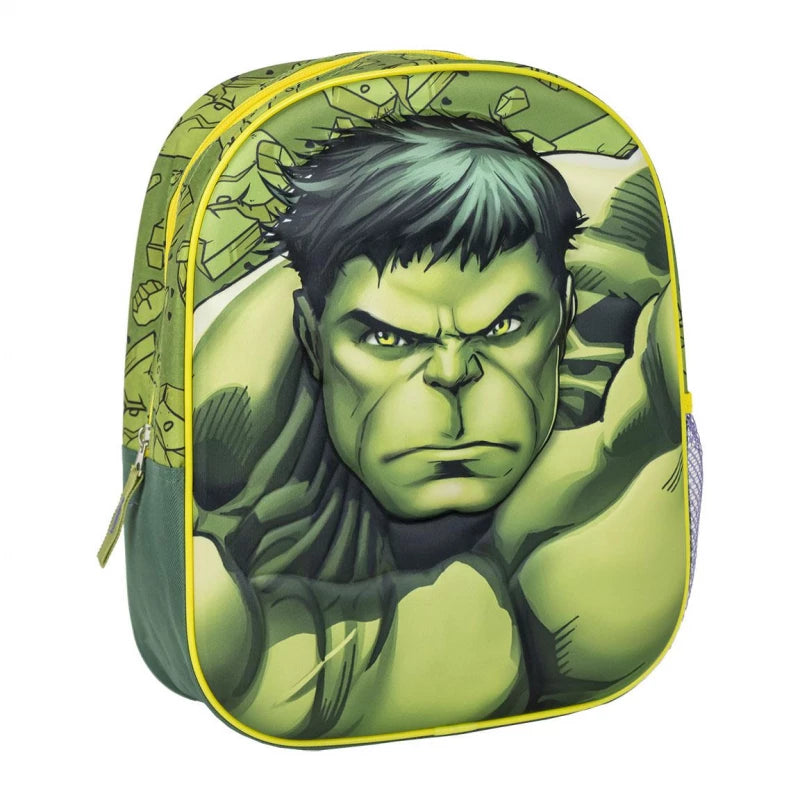 Cerda Kids Backpack 3D Avengers Hulk – Age 3+ – Fun & Durable