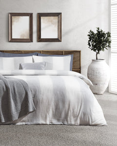 Berthe Double Size Dobby Duvet Cover Set - Madame Coco JO