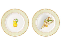 Pear 6 Pcs Cake Plate Set - Madame Coco JO