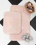 Madame Coco Carol Bath Mat Set | 2-Piece Non-Slip Bathroom Rug