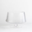 Velvet Cake Stand 17.5*24 cm with Golden Edge