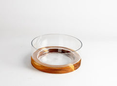 Velvet Glass Salad Bowl 8.7*22 cm