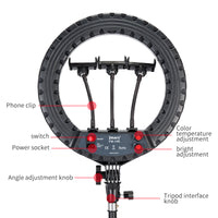 Jmary 14 Inch Selfie Ring Light - Black